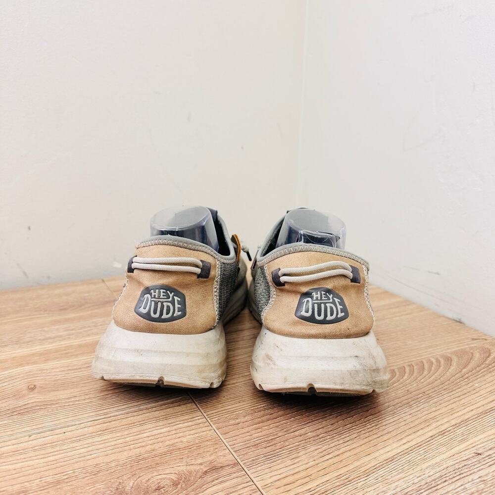 Hey Dude Sirocco slip-on sneakers Gray Size 11 - Picture 6 of 11